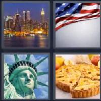 4 fotos 1 palabra 7 letras america