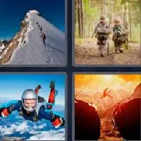 4 fotos 1 palabra 9 letras aventuras
