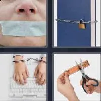 4 fotos 1 palabra 9 letras censurado