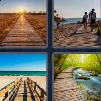 4 fotos 1 palabra 9 letras entablado