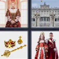 4 fotos 1 palabra 9 letras monarquia
