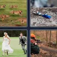 4 fotos 1 palabra 9 letras perseguir