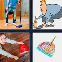 4 fotos 1 palabra 9 letras recogedor