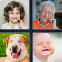 4 fotos 1 palabra 9 letras sonriente