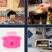 4 fotos 1 palabra 9 letras tostadora