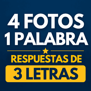 4 fotos 1 palabra 3 letras