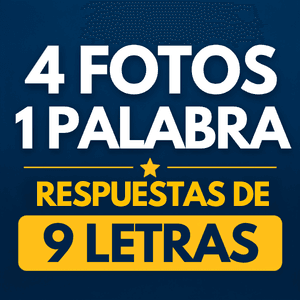 4 fotos 1 palabra 9 letras